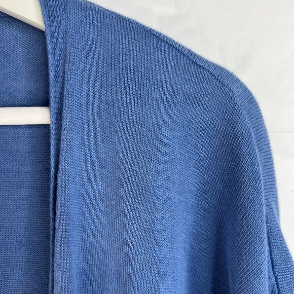 Eileen Fisher Size XS Cardigan Sweater Linen Cotton Blend Open Front Relax Fit - Picture 6 of 11